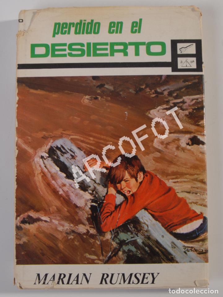 Libros: PERDIDO EN EL DESIERTO - MARIAM RUMSEY - MOLINO 1972 - Foto 4
