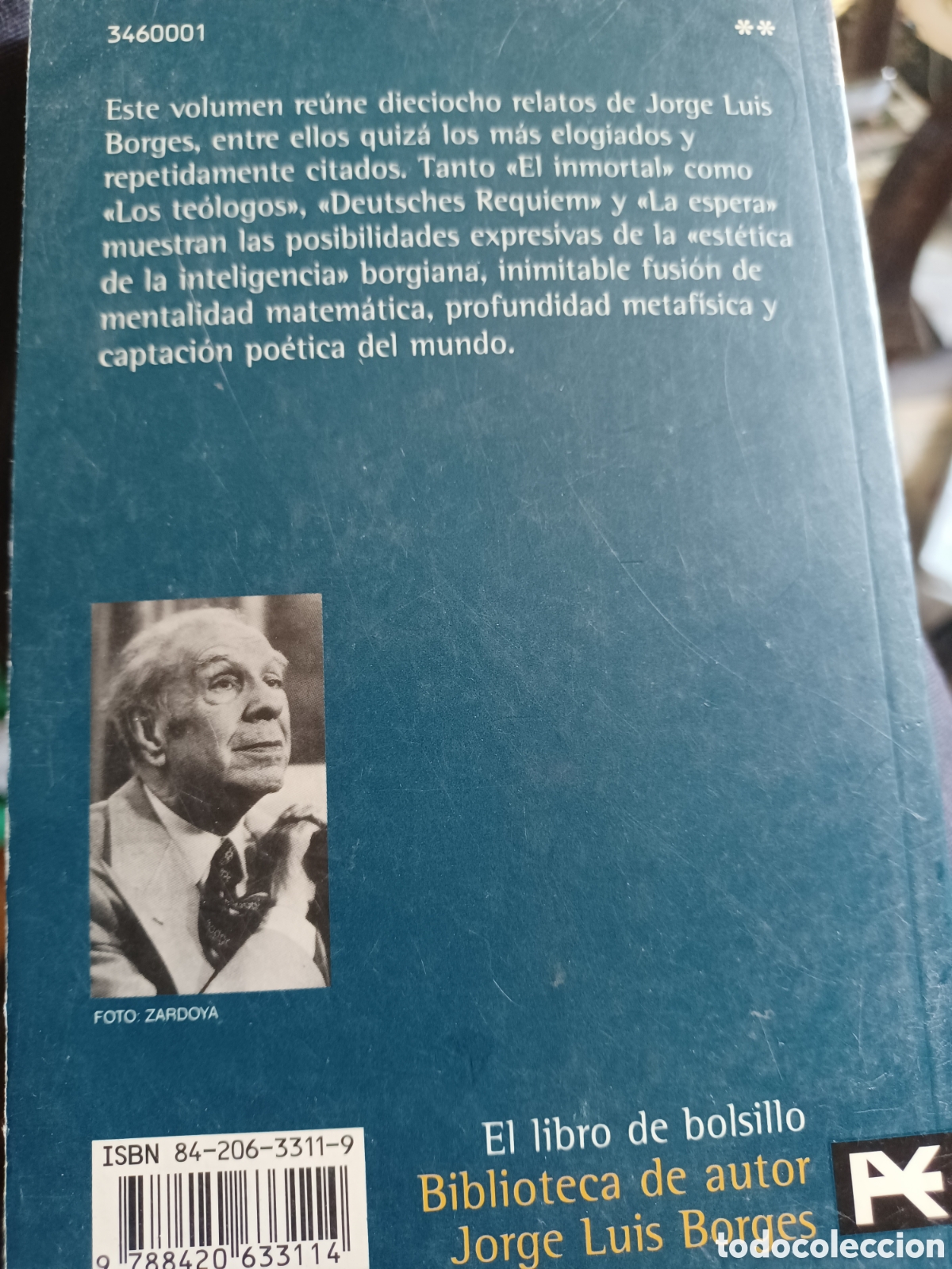 Libros: Barybook 308. El aleph Jos&eacute; Luis Borges Alianza Editorial - Foto 2