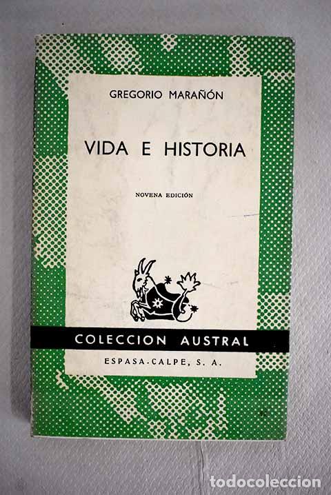 Libros: Vida e Historia: Mara&ntilde;&oacute;n, Gregorio.- Mara&ntilde;&oacute;n, Gregorio - Foto 1