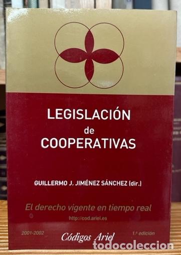 Libros: LEGISLACION DE COOPERATIVAS - JIMENEZ SANCHEZ, Guillermo J. - Foto 1