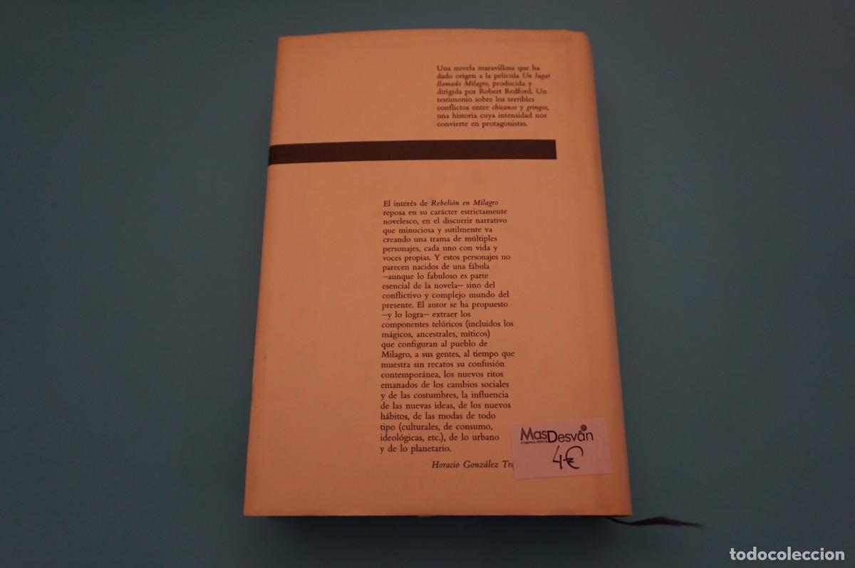 Libros: M1F/ REBELION EN MILAGRO - JOHN RICHOLS / CIRCULO DE LECTORES - Foto 5