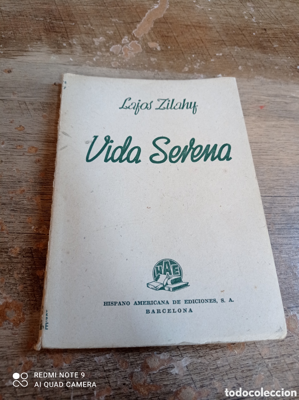 Libros: Vida serena lajos zilahy - Foto 1