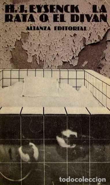 Libros: La rata o el div&aacute;n - H. J. Eysenck - Foto 1