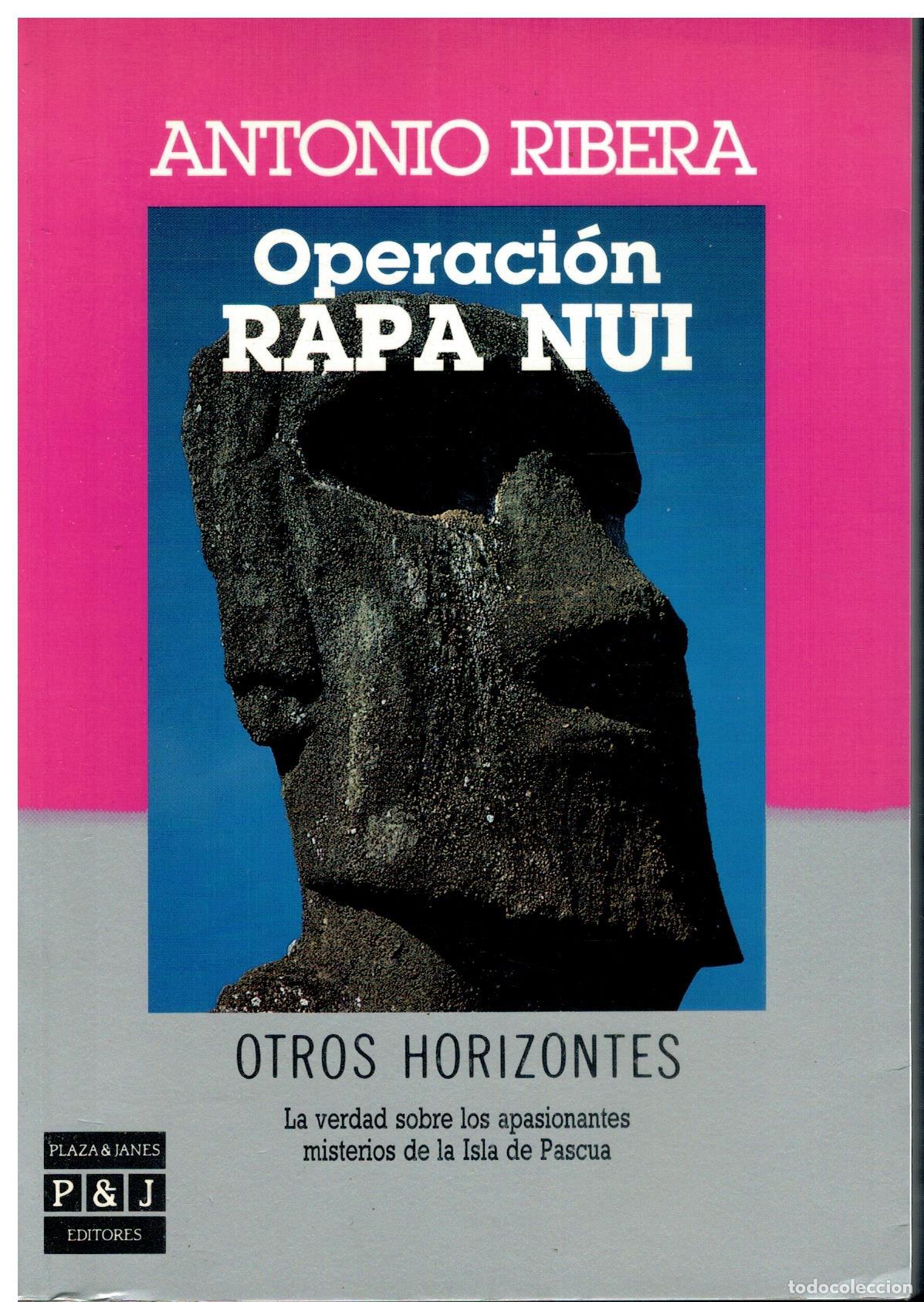 Libros: OPERACI&Oacute;N RAPA-NUI. 1&ordf; edici&oacute;n. - Foto 1