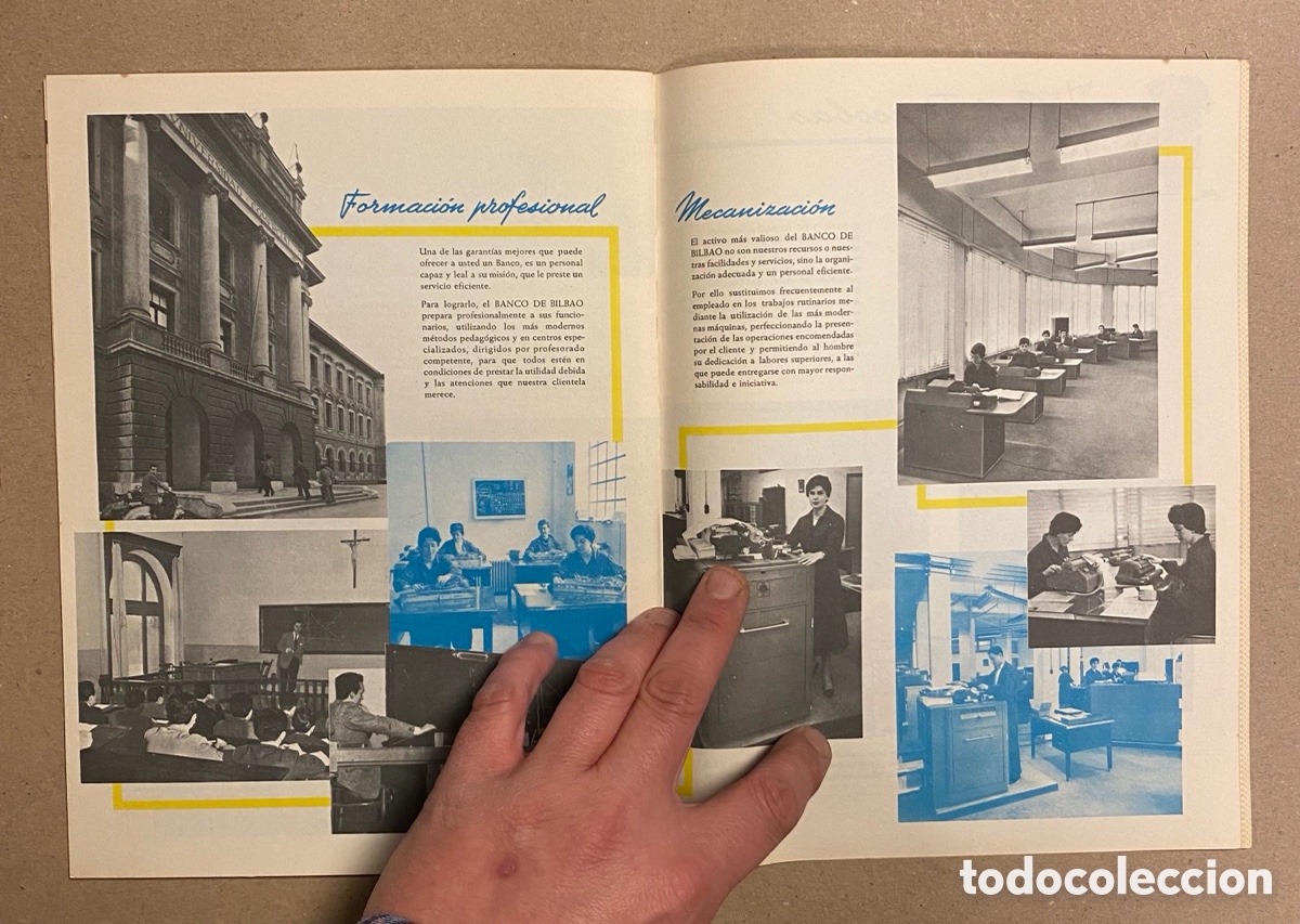 Libros: EL BANCO DE BILBAO EN SU PRIMER CENTENARIO (1857-1957). - Foto 5