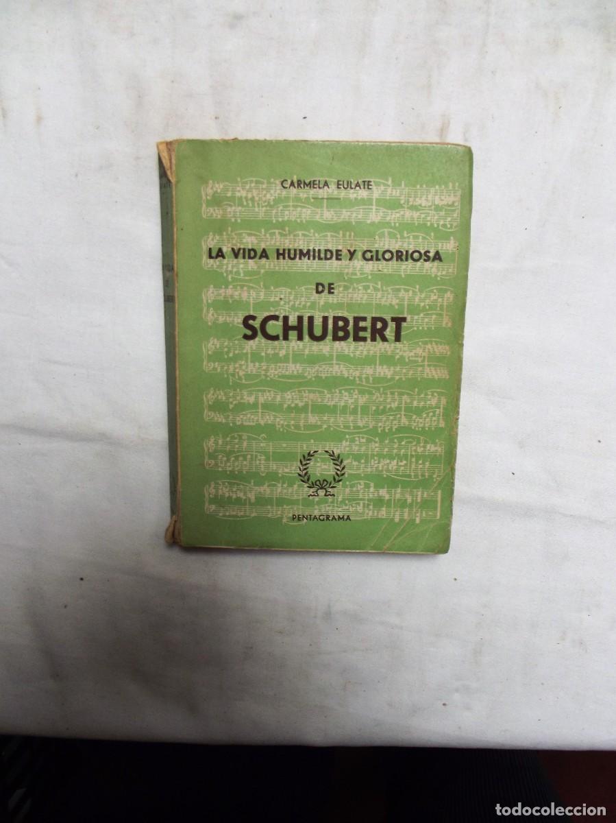 Libros: LA VIDA HUMILDE Y GLORIOSA DE SCHUBERT POR CARMELA EULATE - Foto 1