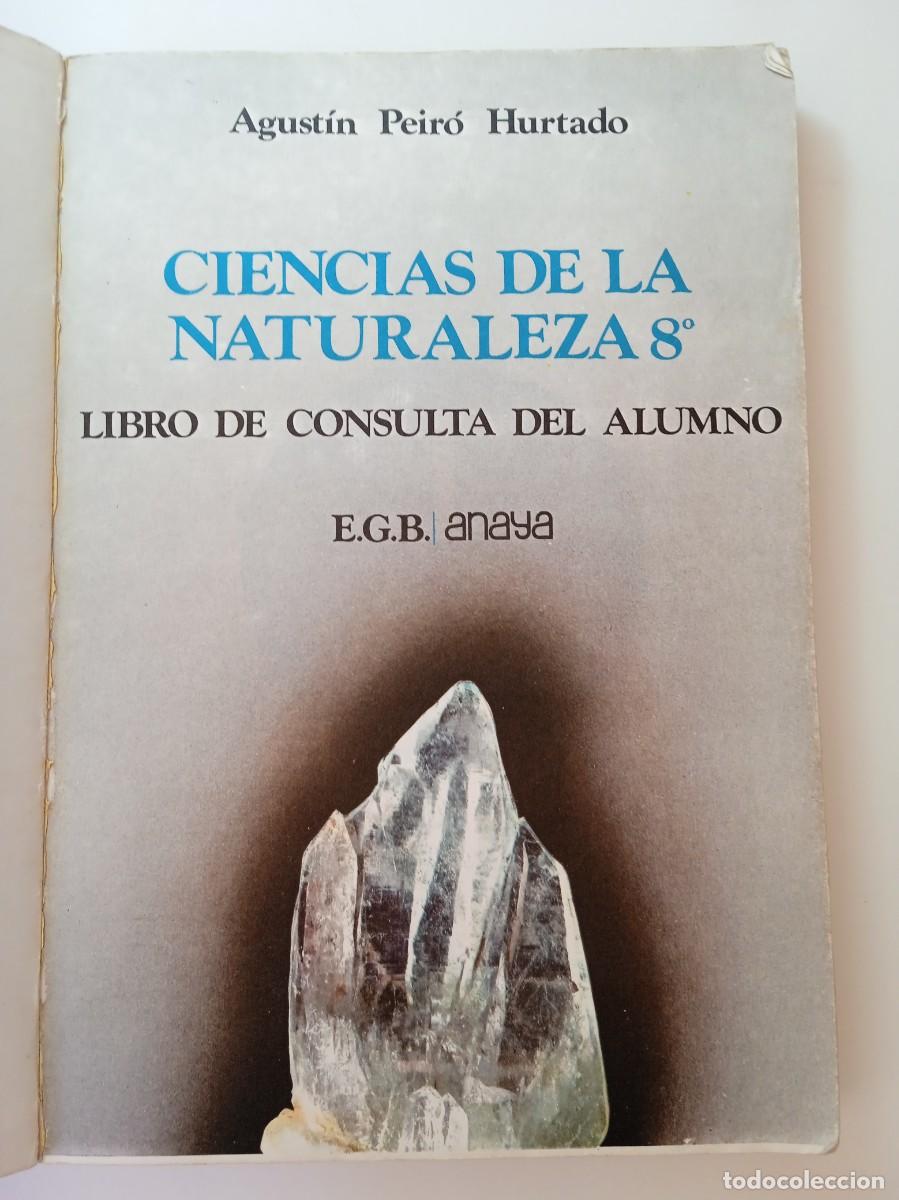 Libros: CIENCIAS DE LA NATURALEZA 8&ordm; EGB - ANAYA - Foto 2