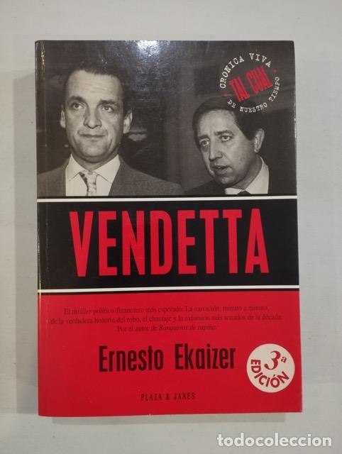 Libros: Ernesto Ekaizer - Vendetta - Foto 1