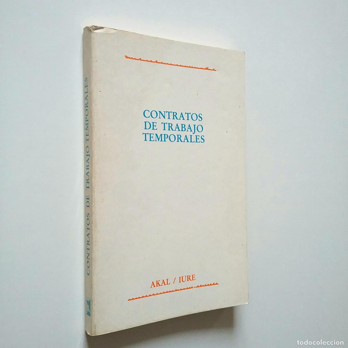 Libros: Contratos de trabajo temporales - Foto 1