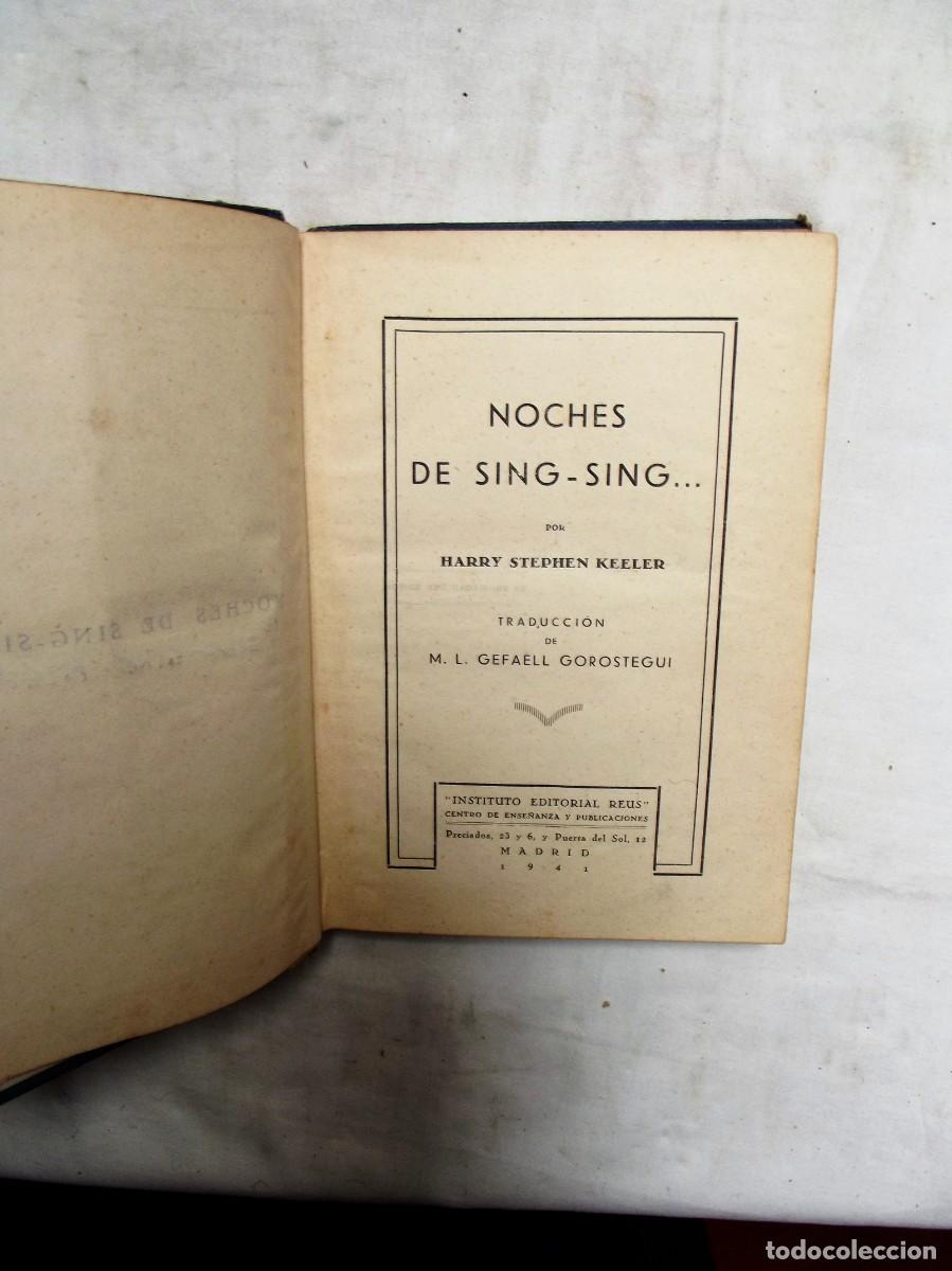 Libros: NOCHES DE SING - SING POR HARRY STEPHEN KEEKER - Foto 2