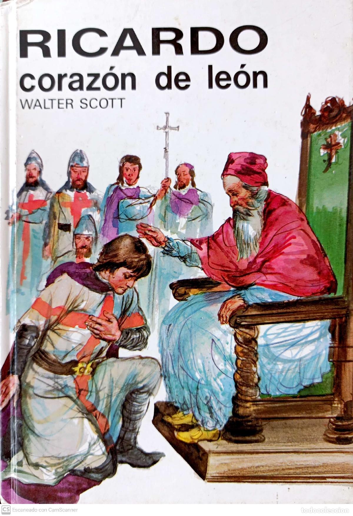 Libros: Ricardo Coraz&oacute;n de Le&oacute;n - Walter Scott - Foto 1