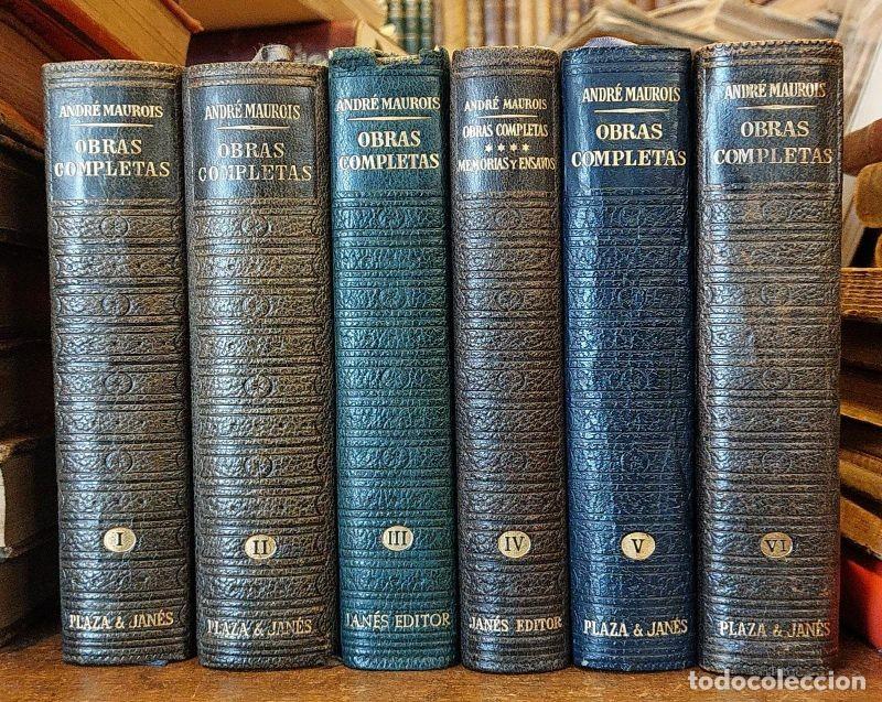 Libros: OBRAS COMPLETAS. 6 vols - MAUROIS, Andr&eacute; - Foto 1