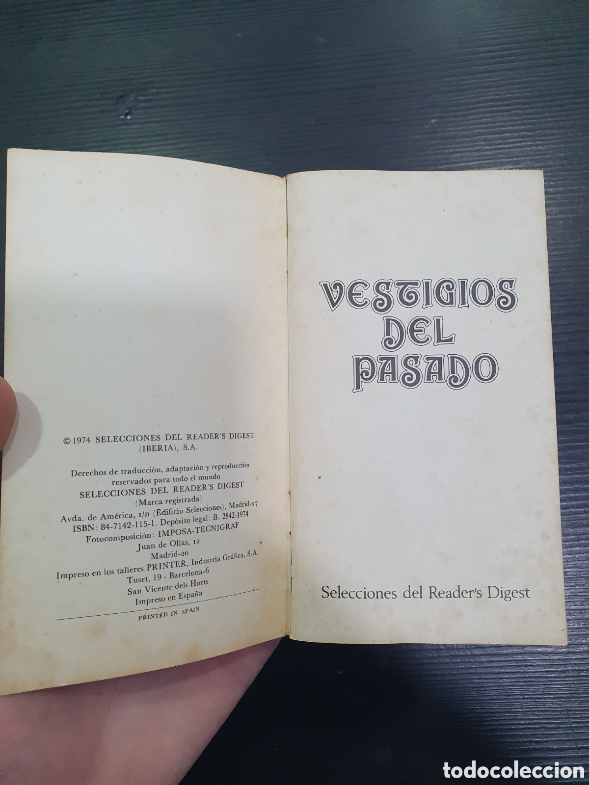 Libros: Vestigios del pasado. Selecciones del Reader Digest. (L79) - Foto 3