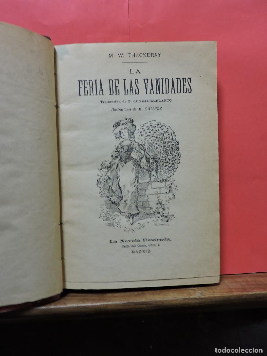Libros: La feria de las vanidades. THACKERAY. M. W. La novela ilustrada. Madrid. - Foto 1