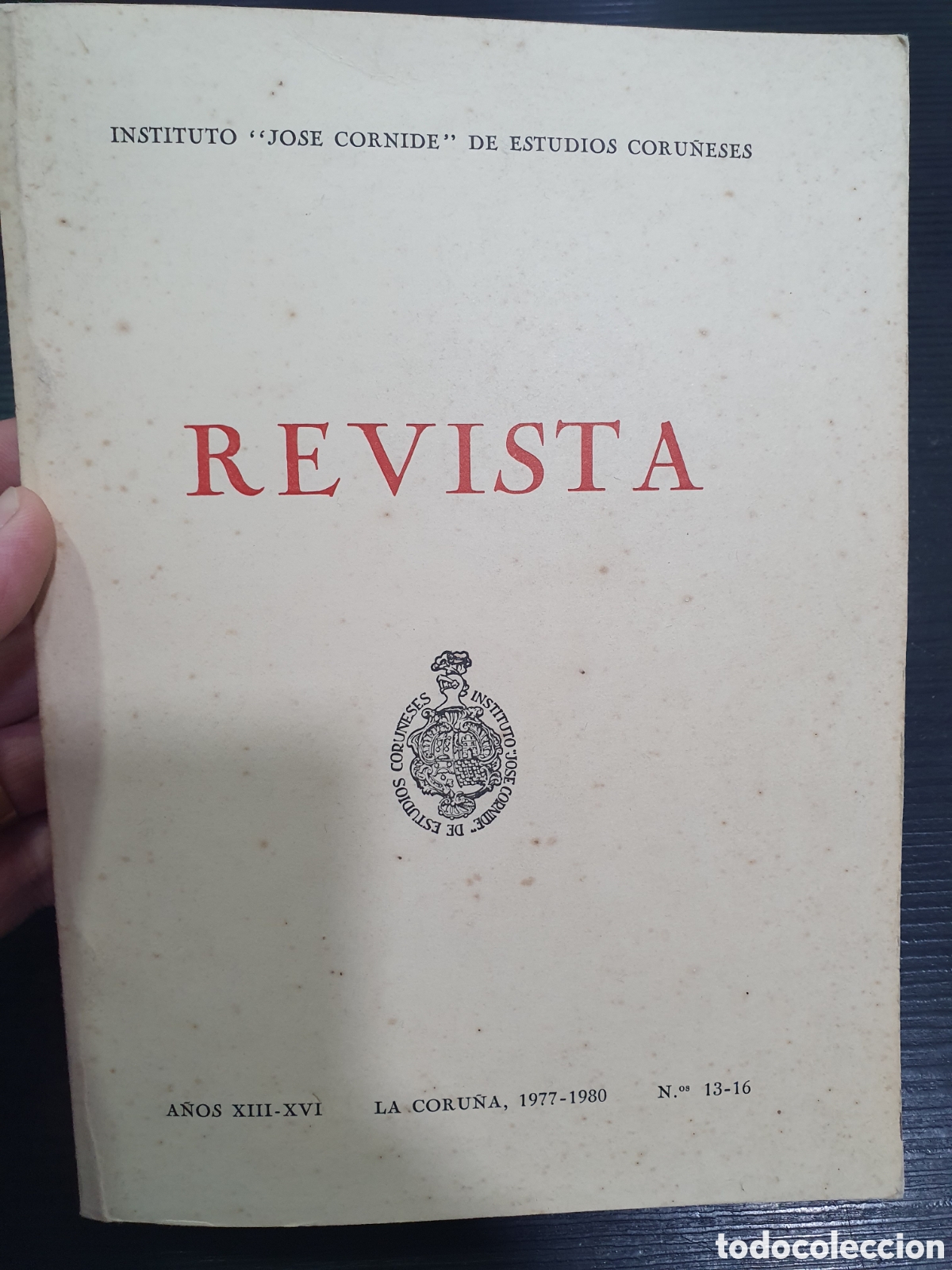 Libros: 1977/80. Revista. Instituto Jos&eacute; Cornide. La Coru&ntilde;a. (L79) - Foto 1