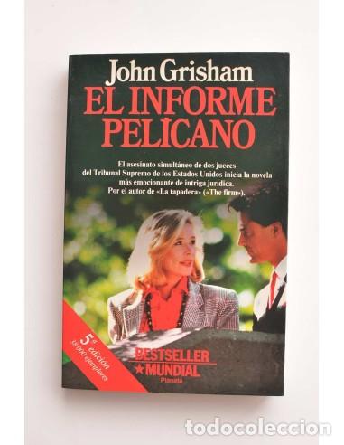 Libros: El informe Pel&iacute;cano - GRISHAM, John - Foto 1