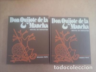 Libros: DON QUIJOTE DE LA MANCHA 2 vol. Ediciones Afha 1978 - Foto 1
