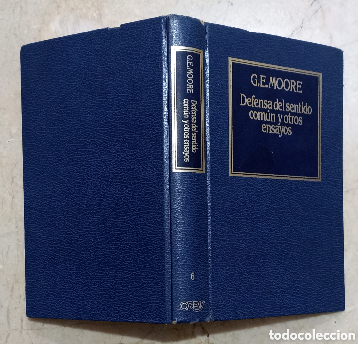Libros: DEFENSA DEL SENTIDO COM&Uacute;N Y OTROS ENSAYOS - G.E. MOORE - Foto 1