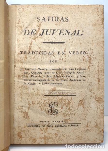 Libros: S&Aacute;TIRAS. - JUVENAL. - Foto 2