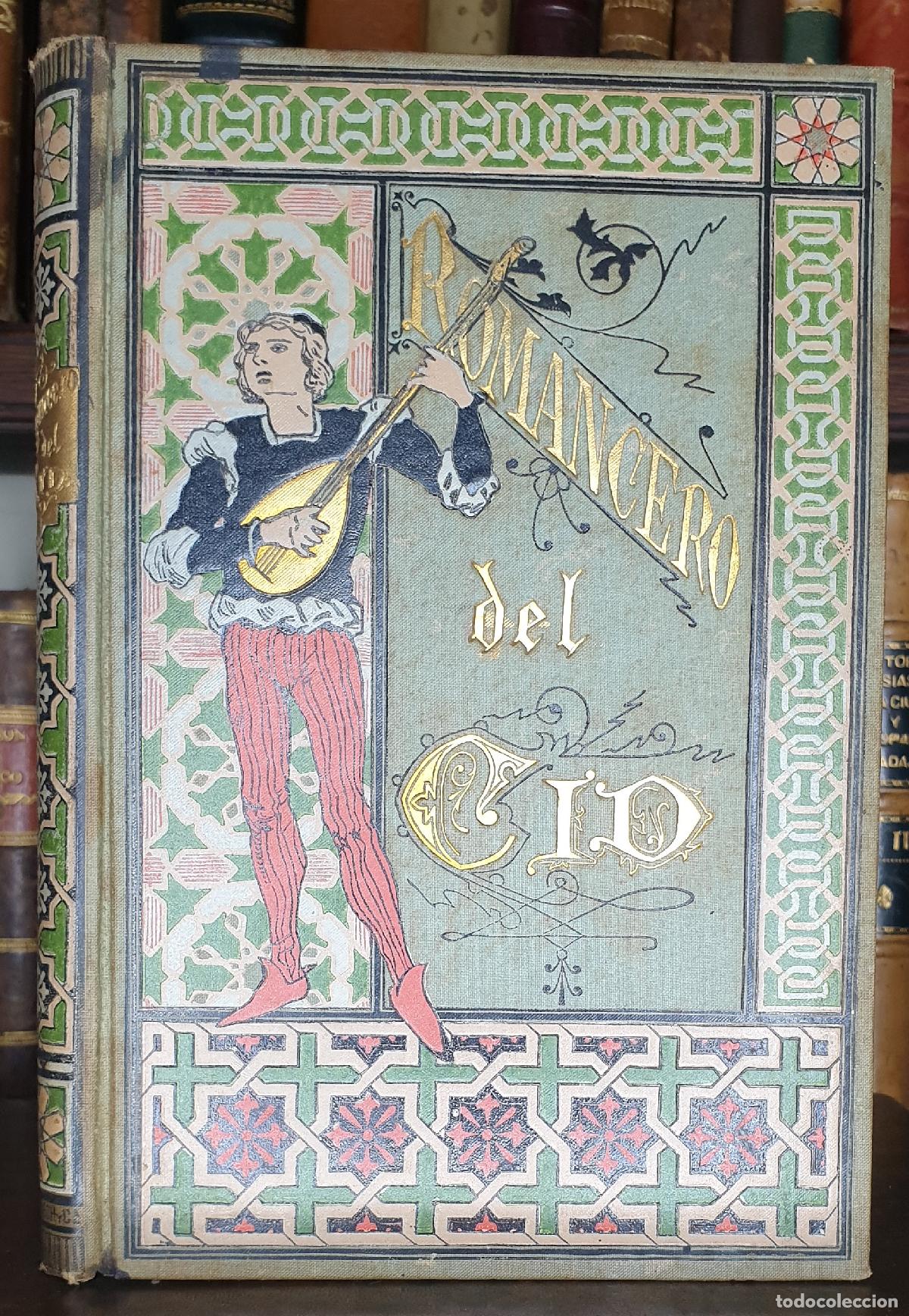 Libros: ROMANCERO SELECTO DEL CID. Con un pr&oacute;logo de D. Manuel Mila y Fontanals - Foto 1