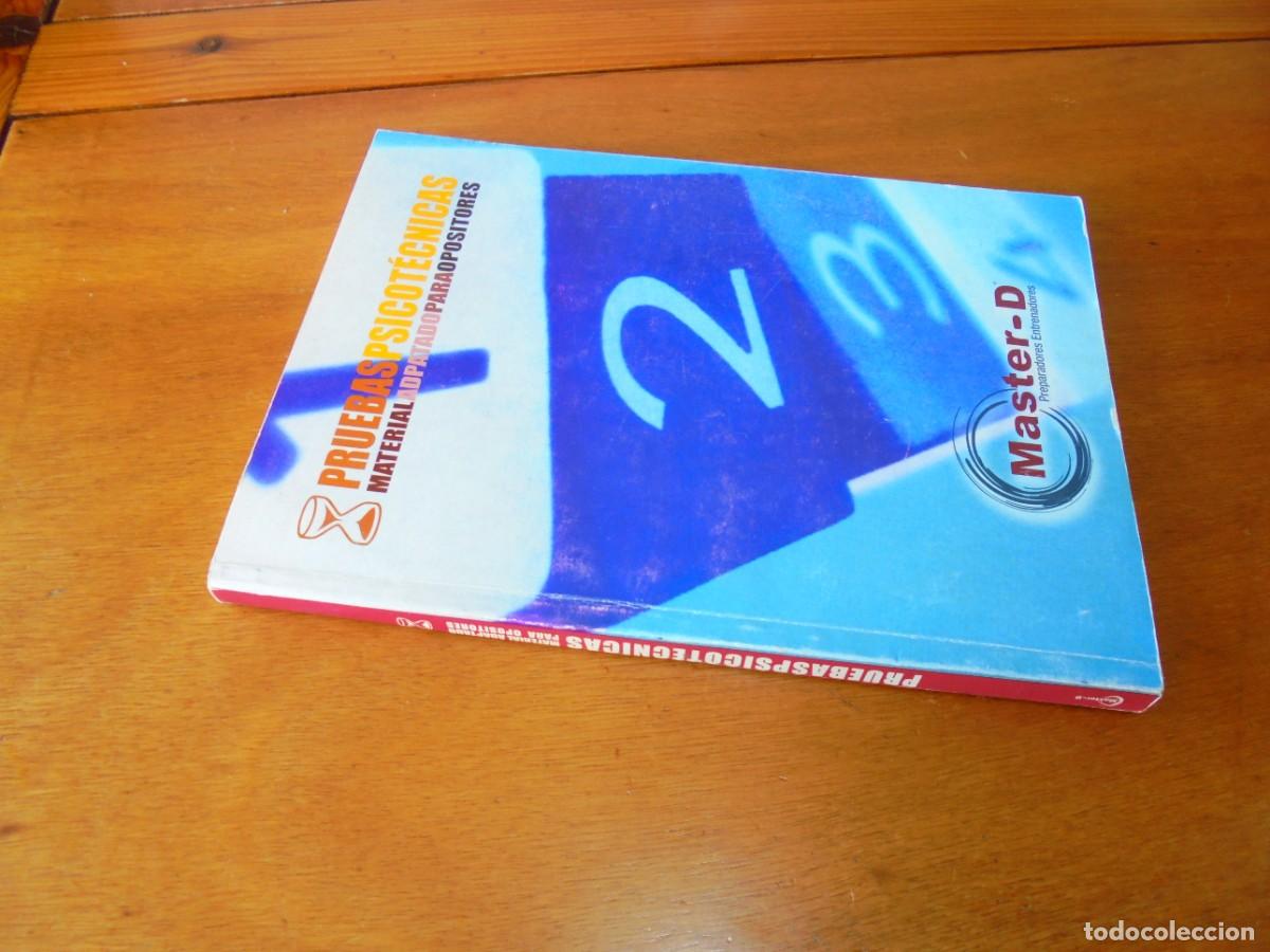 Libros: PRUEBAS PSICOT&Eacute;CNICAS MATERIAL ADAPTADO PARA OPOSITORES. CON SOLUCIONES - Foto 4