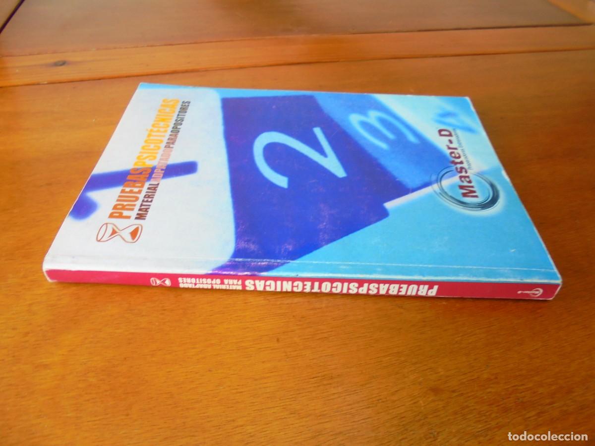 Libros: PRUEBAS PSICOT&Eacute;CNICAS MATERIAL ADAPTADO PARA OPOSITORES. CON SOLUCIONES - Foto 5