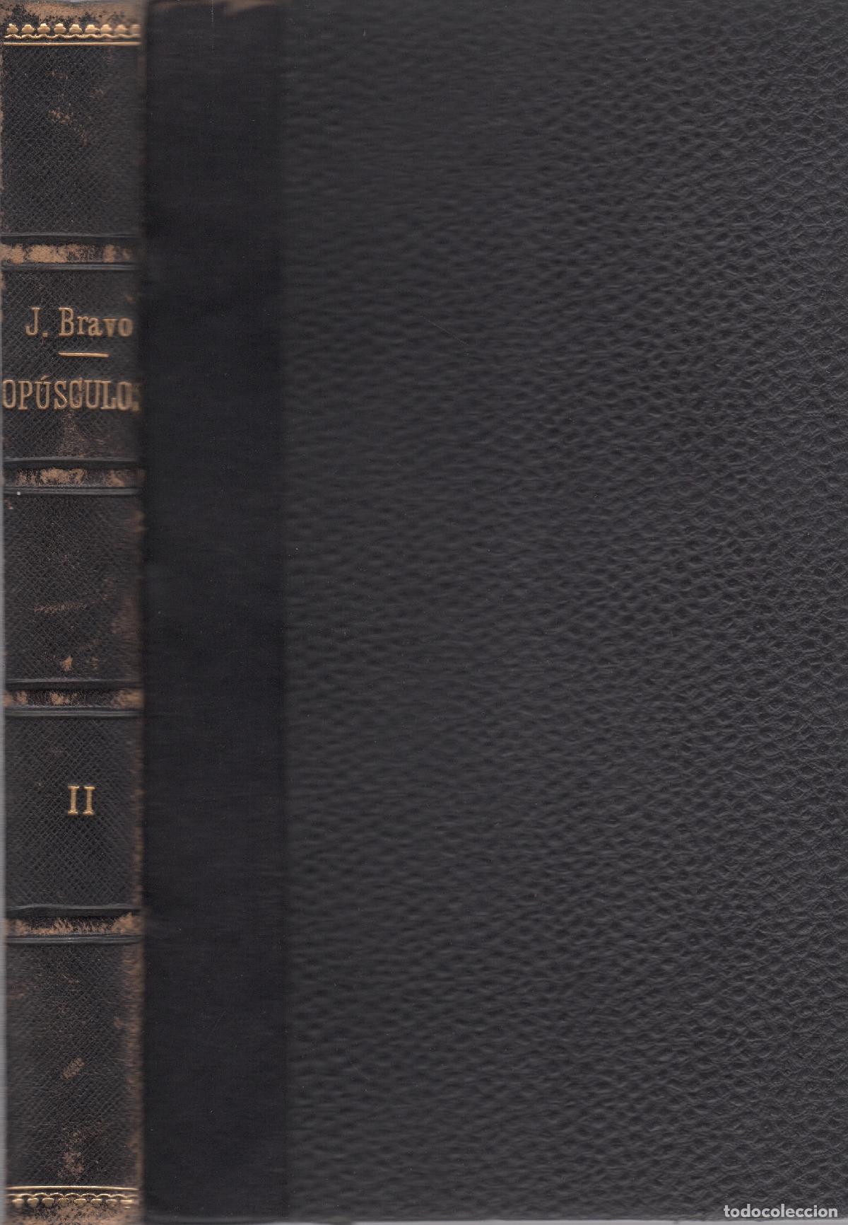 Libros: Op&uacute;sculos. Tomo II - Bravo Murillo, Juan - Foto 1
