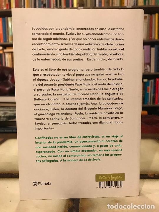 Libros: Confinados. Jordi &Eacute;vole. PEDIDO M&Iacute;NIMO 5&euro; - Foto 2