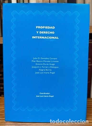 Libros: PROPIEDAD Y DERECHO INTERNACIONAL - Foto 1