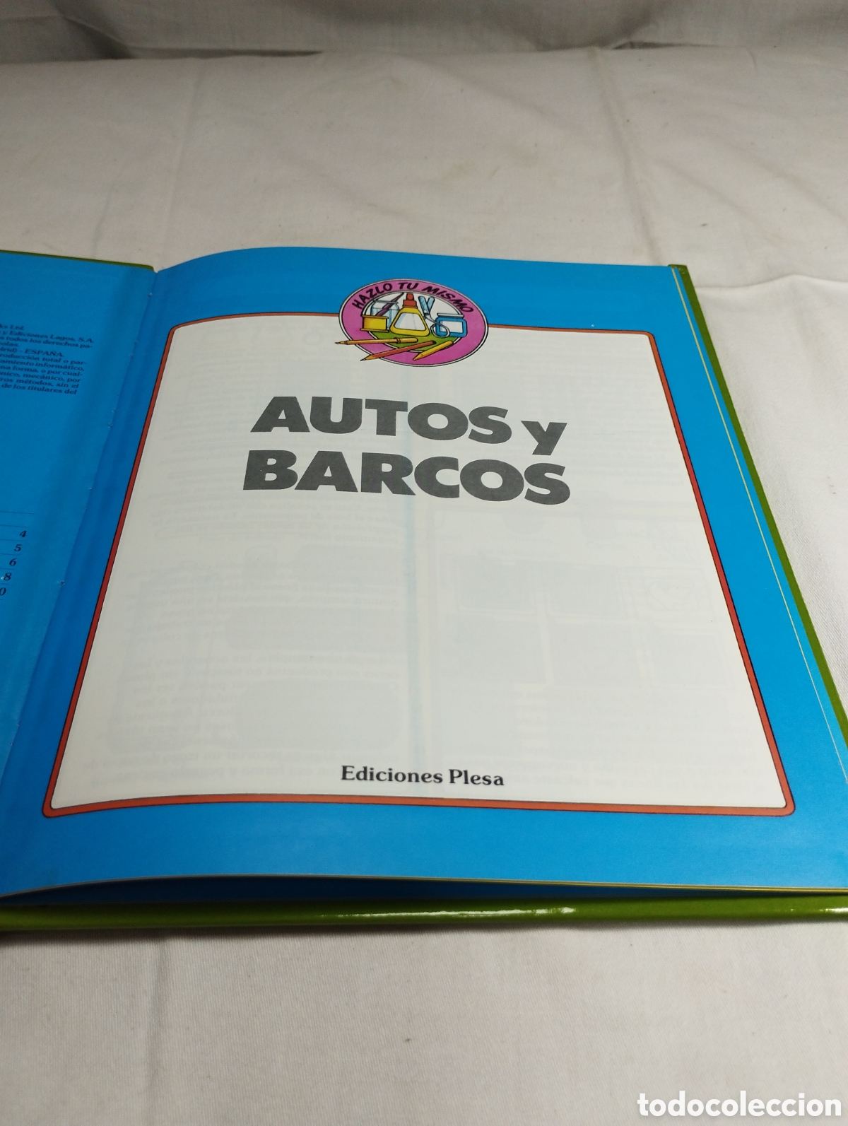 Libros: Autos y barcos. Ediciones Plesa, 1987 KKB - Foto 3