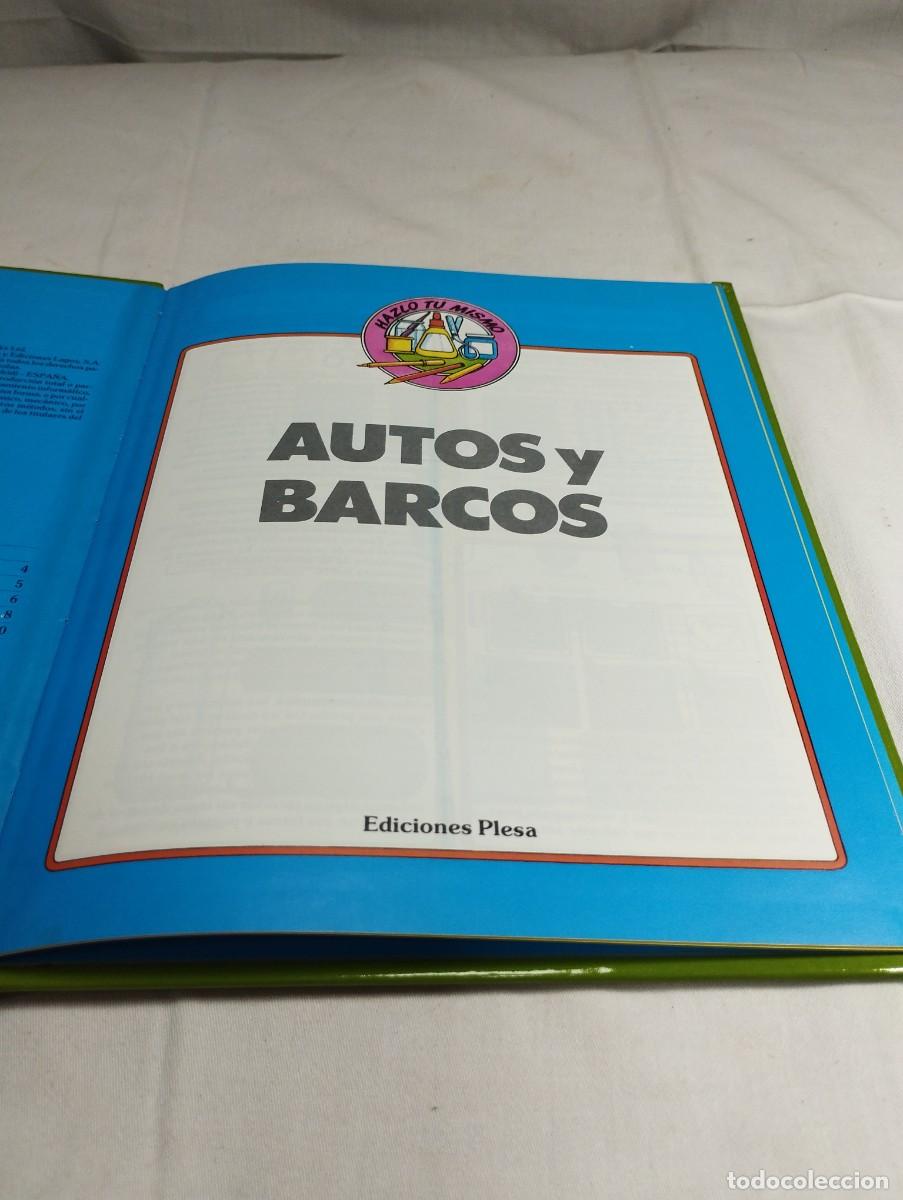 Libros: Autos y barcos. Ediciones Plesa, 1987 KKB - Foto 3
