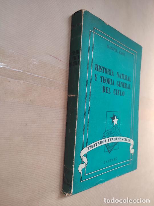 Libros: Historia natural y teoria general del cielo - Manuel Kant - Foto 2