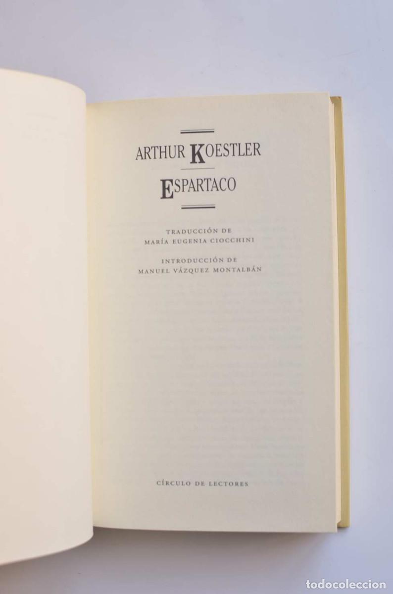 Libros: Espartaco - KOESTLER, Arthur - Foto 3