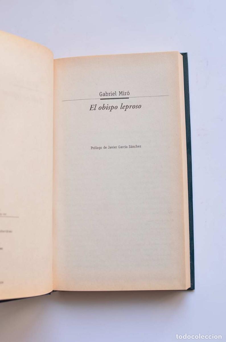 Libros: El obispo leproso - 3MIR&Oacute;, Gabriel - Foto 2