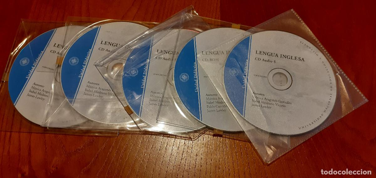 Libros: LENGUA INGLESA - 6 CDS Audio - UNED - estudio - Foto 2