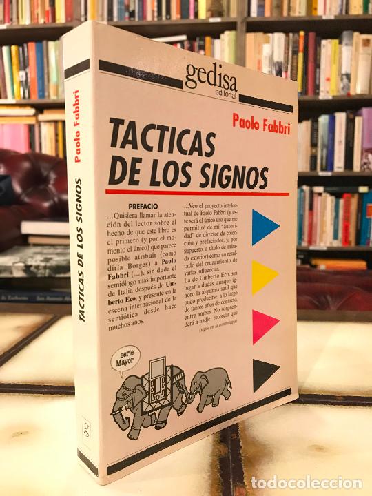 Libros: T&aacute;cticas de los signos. Paolo Fabbri. - Foto 1