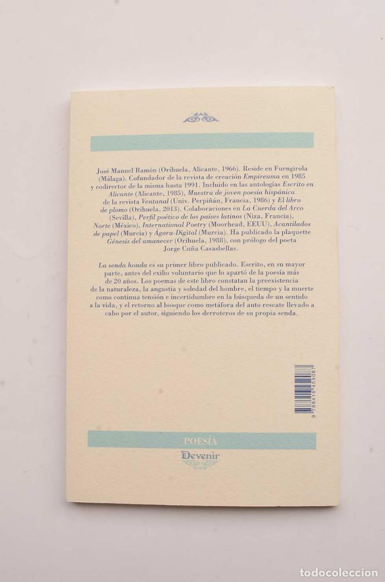 Libros: La senda honda - RAM&Oacute;N, Jos&eacute; Manuel - Foto 4