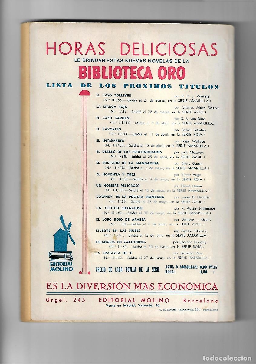 Libros: Molino. Biblioteca oro. Serie roja. 32 - Foto 2
