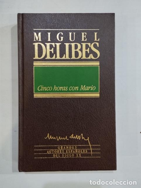 Libros: Miguel Delibes - Cinco horas con Mario - Foto 1