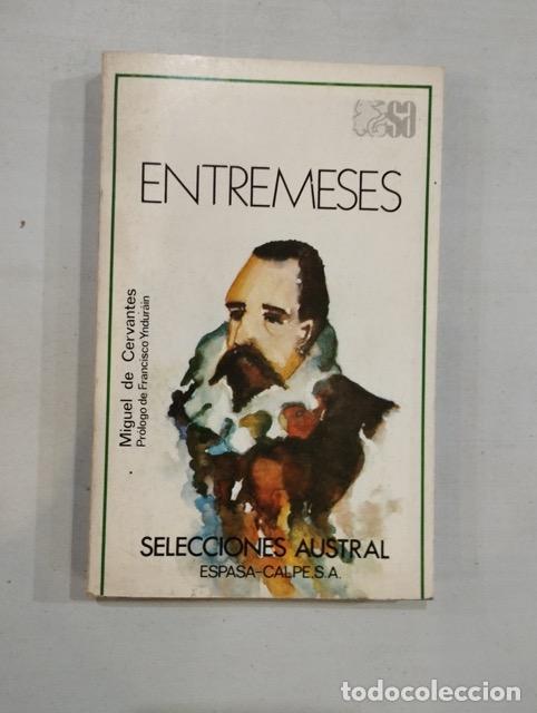 Libros: Miguel de Cervantes - Entremeses - Foto 1