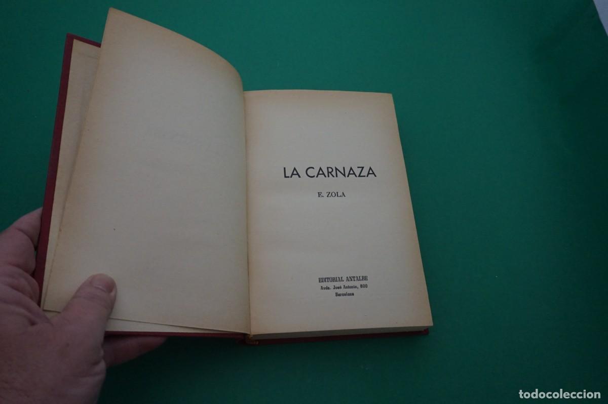 Libros: AMF-29C/ LA CARNAZA - E. ZOLA / EDITORIAL ANTALBE - Foto 2