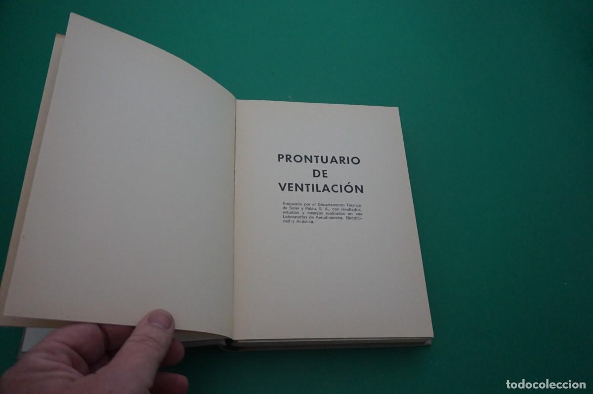 Libros: AMF-29C/ PRONTUARIO DE VENTILACION / S&P - Foto 2