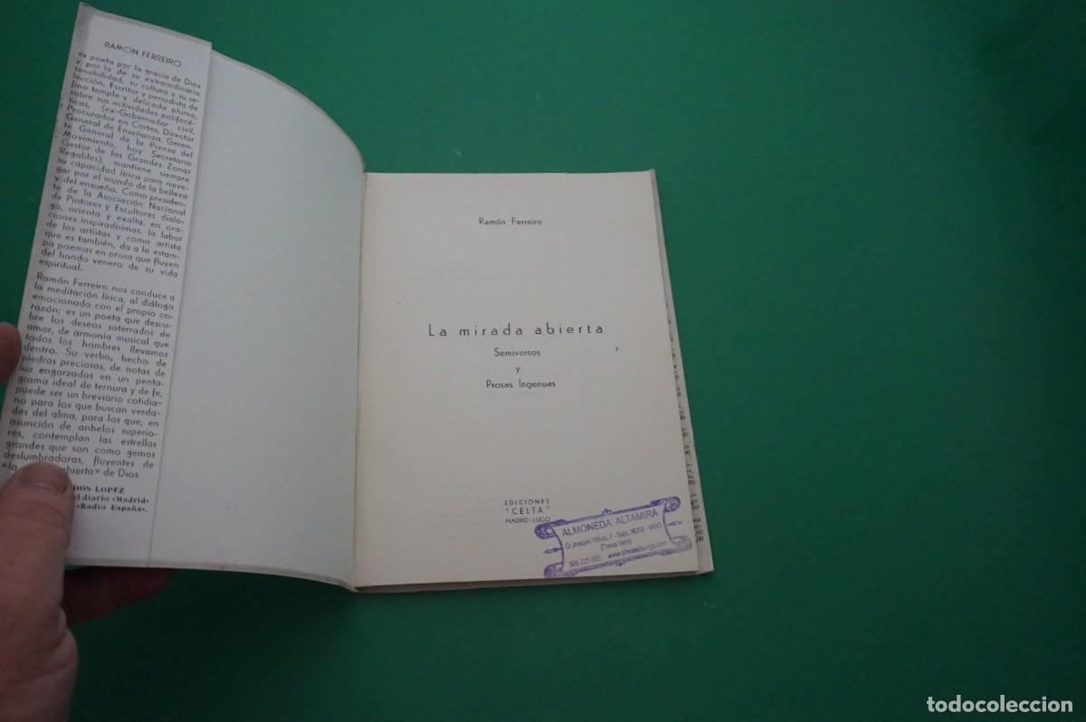 Libros: AMF-29C/ LA MIRADA ABIERTA - RAMON FERREIRO / EDICIONES CELTA - Foto 2