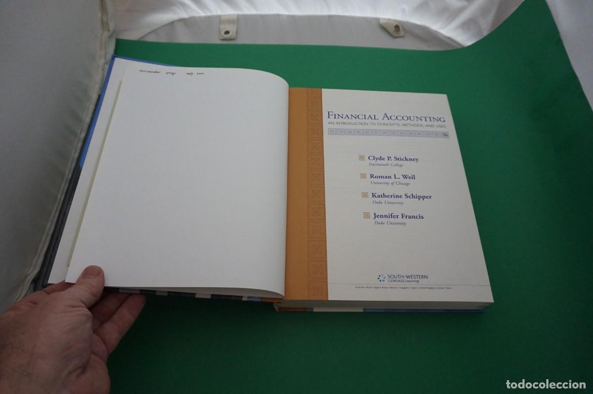 Libros: AMF-29G/ FINANCIAL ACCOUNTING - AN INTRODUCTION TO CONCEPTS, METHODS AND USES - Foto 2