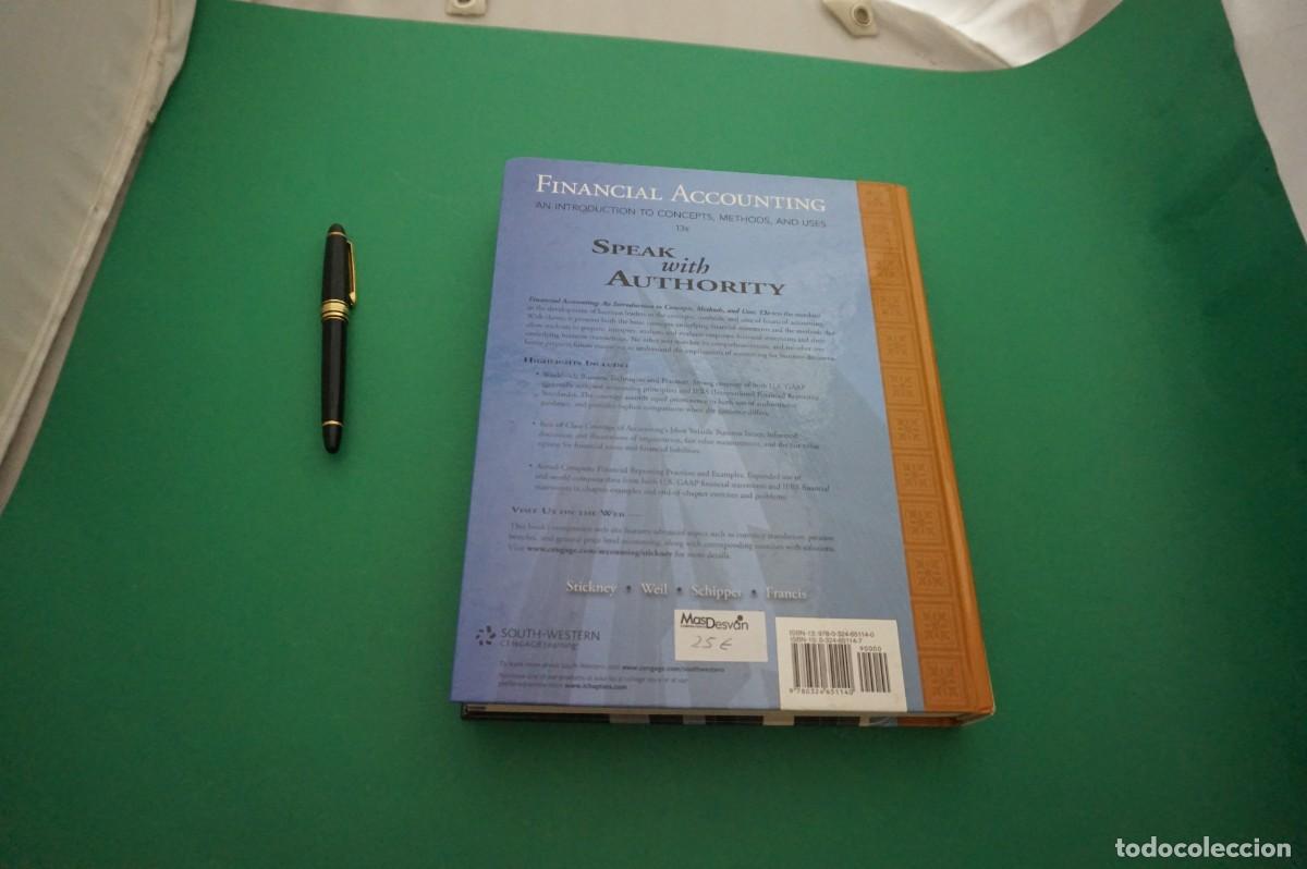 Libros: AMF-29G/ FINANCIAL ACCOUNTING - AN INTRODUCTION TO CONCEPTS, METHODS AND USES - Foto 4