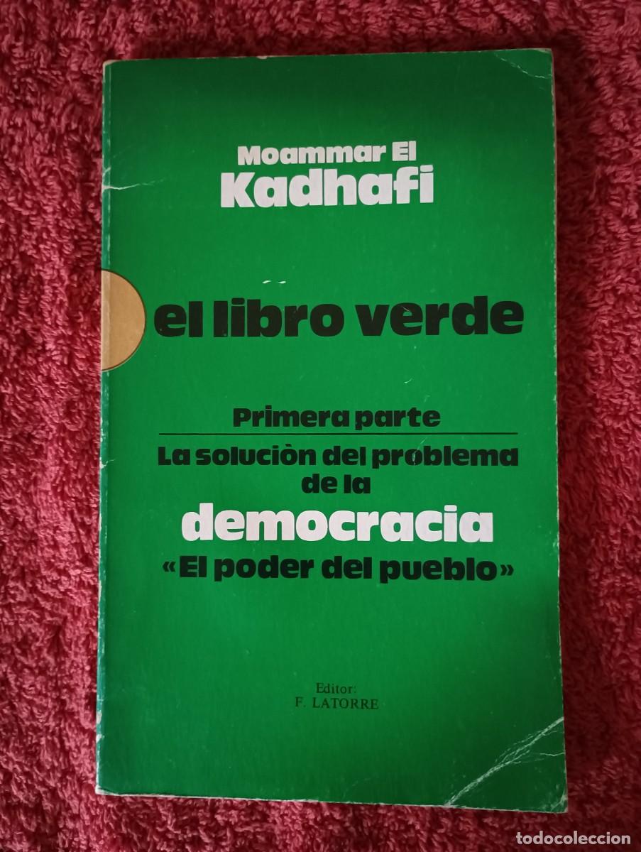 Libros: EL LIBRO VERDE - Moammar EL KADHAFI - Foto 1
