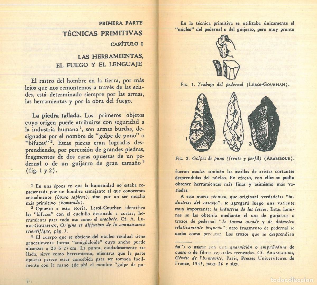 Libros: HISTORIA DE LAS T&Eacute;CNICAS.- DUCASSE, P. - Foto 3