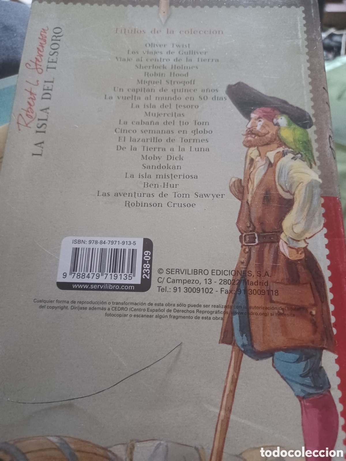 Libros: Barybook 211. La isla del tesoro Robert L Stevenson - Foto 2