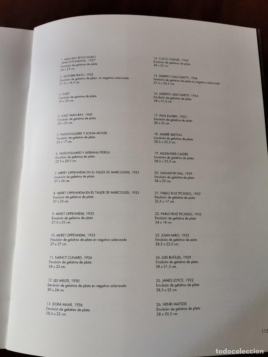 Libros: MAN RAY. SALA PROVINCIA.LE&Oacute;N 1995. - Foto 2