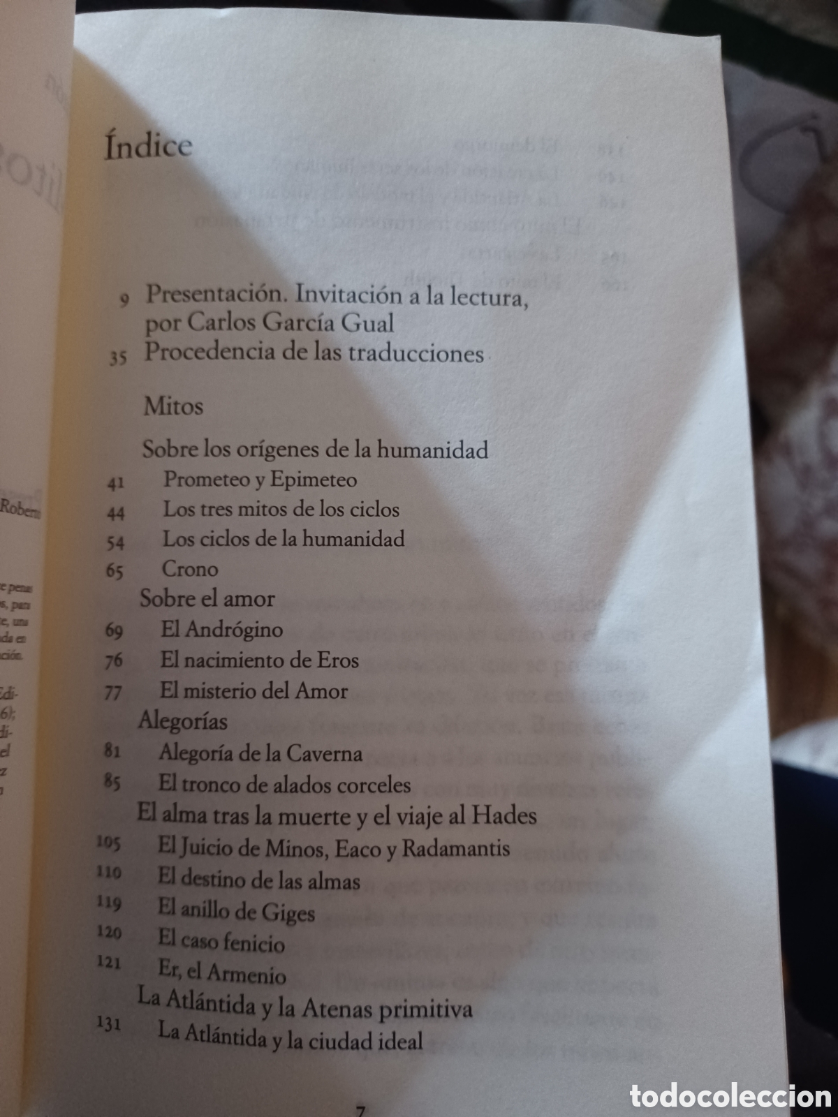 Libros: Barybook 193 Plat&oacute;n mitos Alianza Editorial - Foto 5
